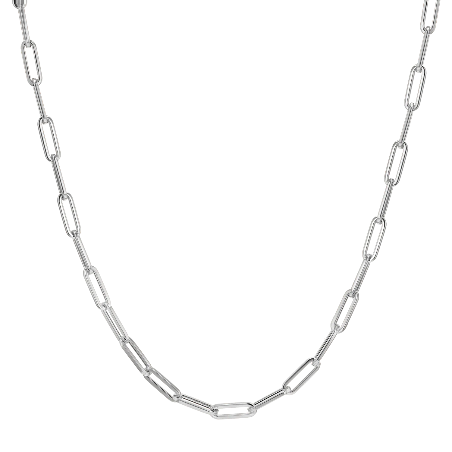 Children's Paper Clip Chain Necklace