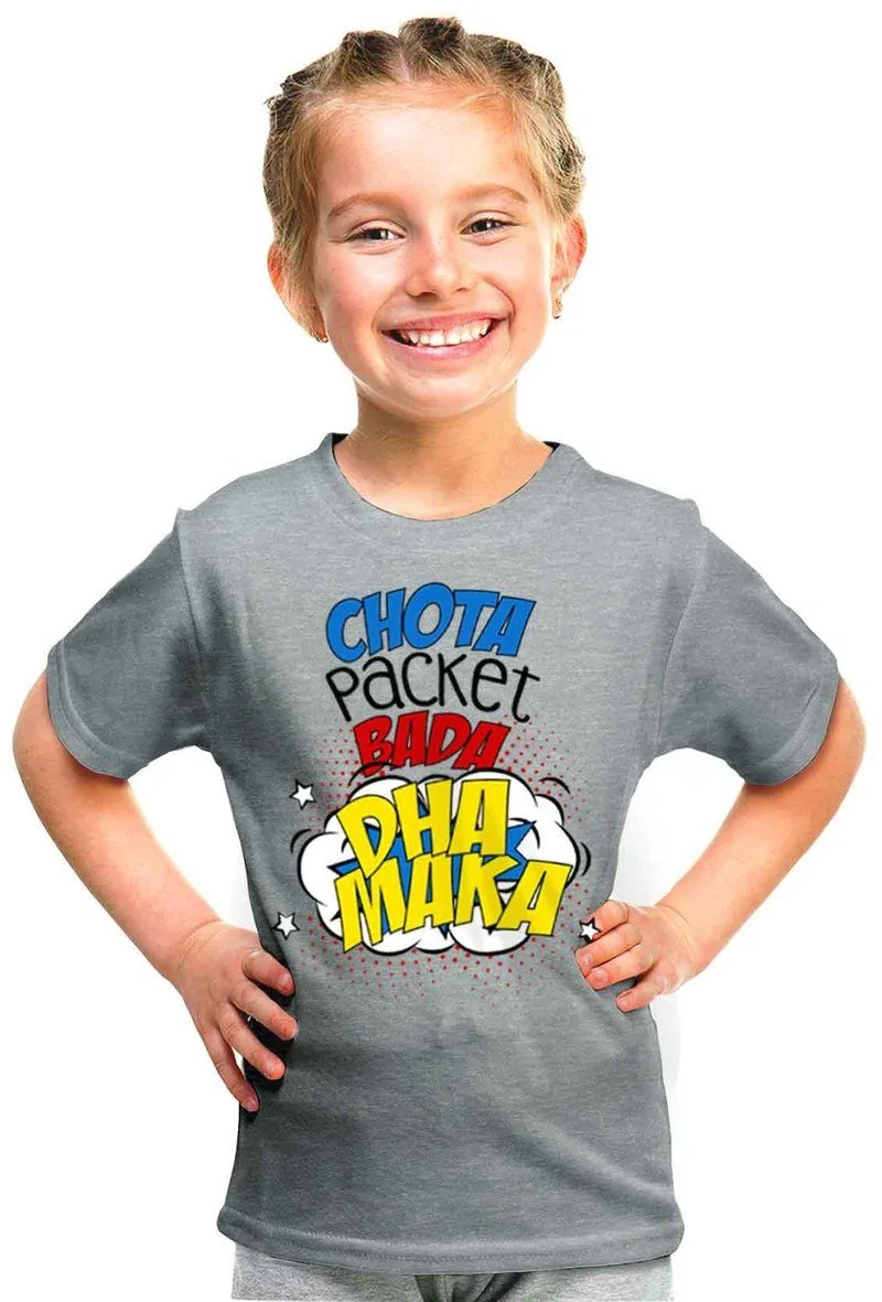 Chota Packet Bada Dhamaka Kids T-Shirt