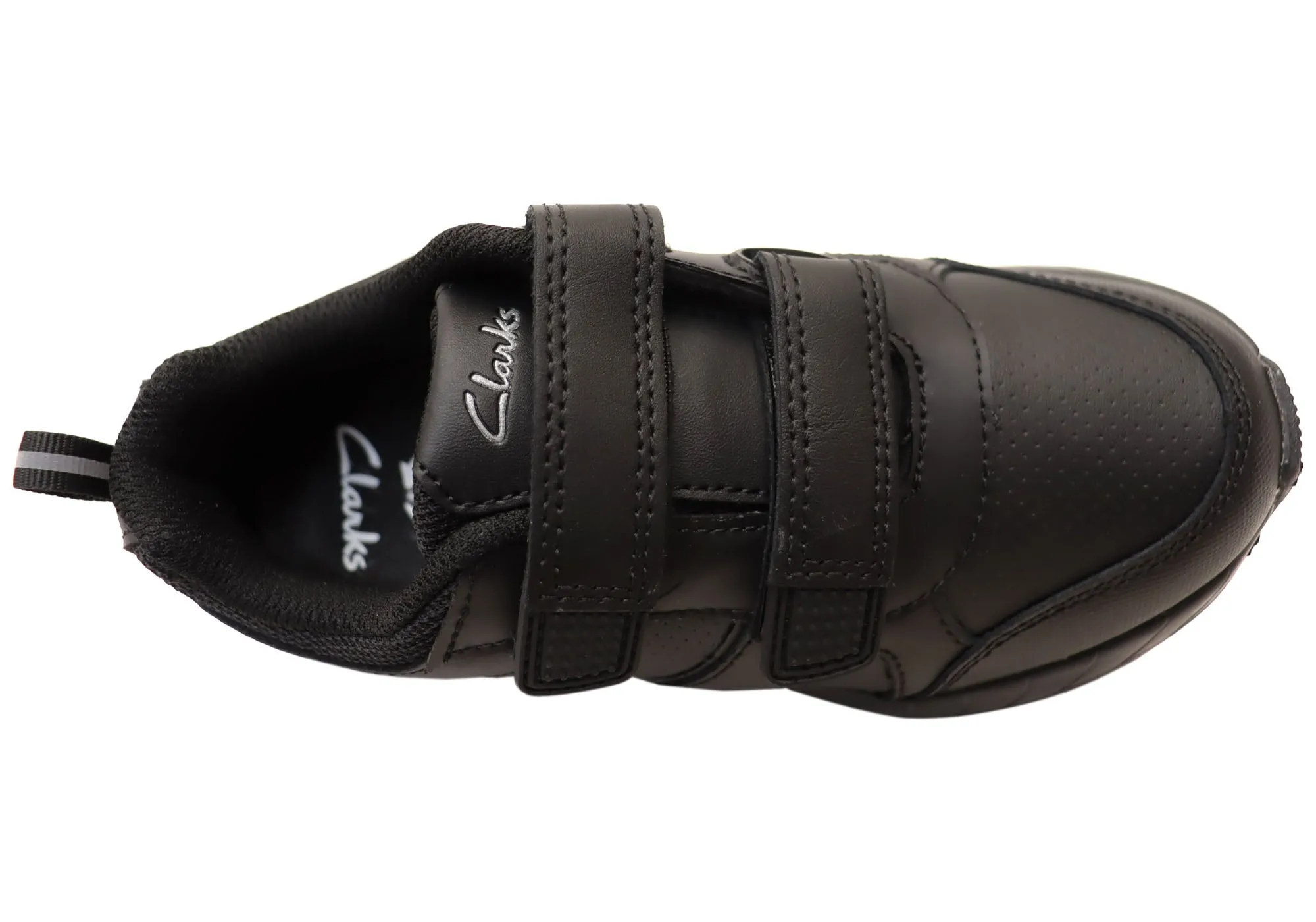 Clarks Hustle Kids Comfortable Shoes With Adjustable Straps