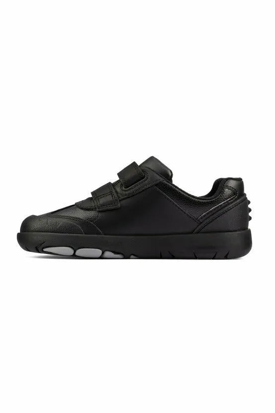 Clarks Rex Stride Kids School Shoe