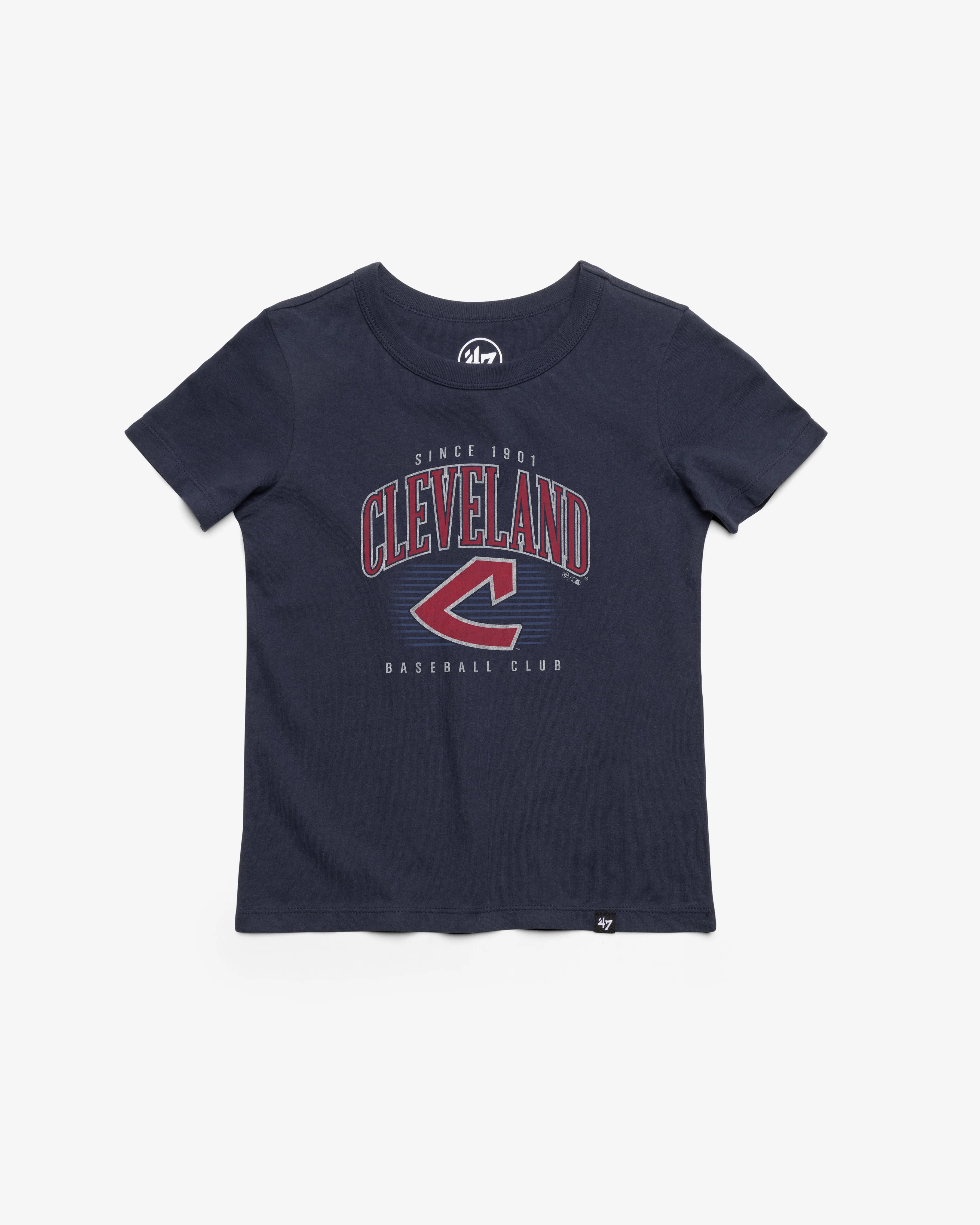 Cleveland Guardians Cooperstown Double Header '47 Franklin Tee for Kids