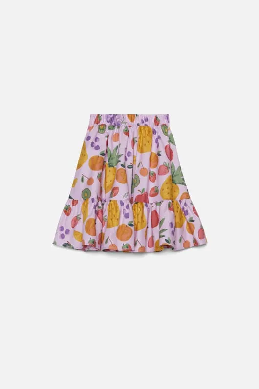 Colorful Fruit Salad Skirt for Kids