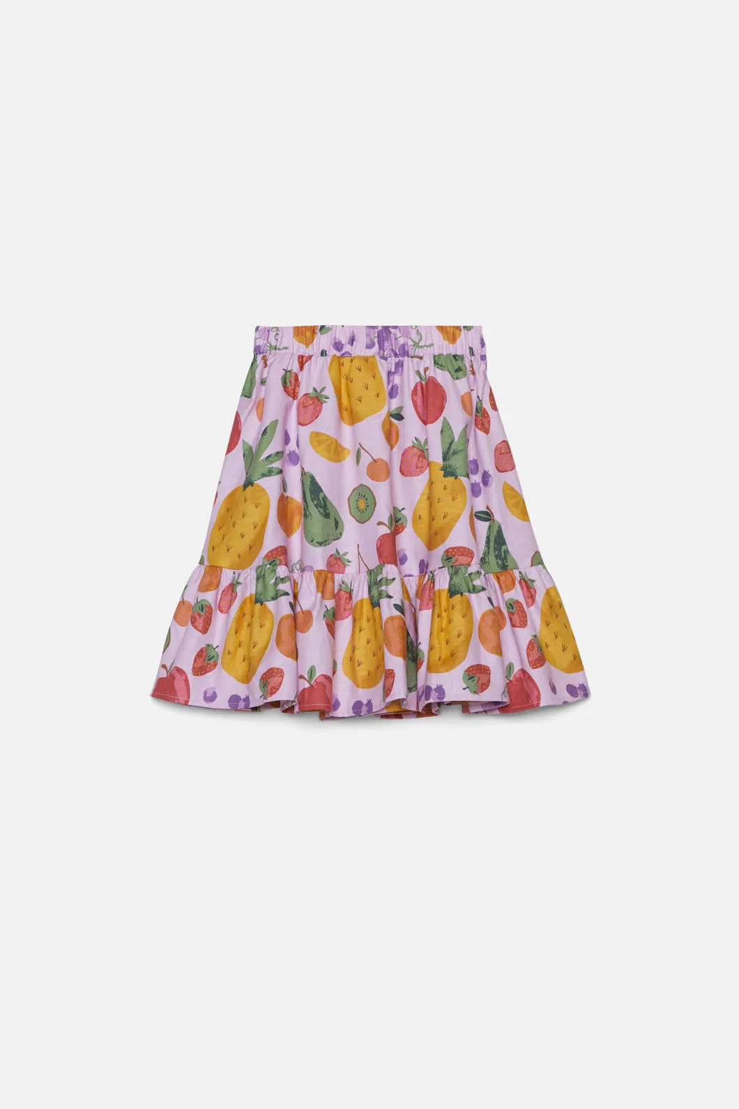 Colorful Fruit Salad Skirt for Kids