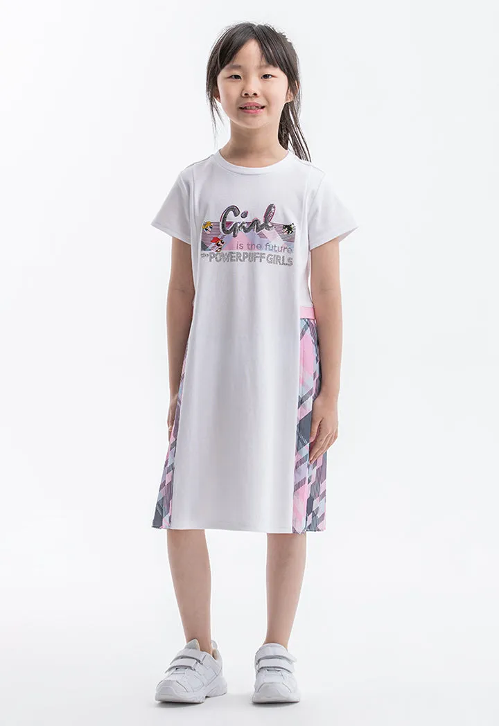 Powerpuff Girls Graphic Print Dress