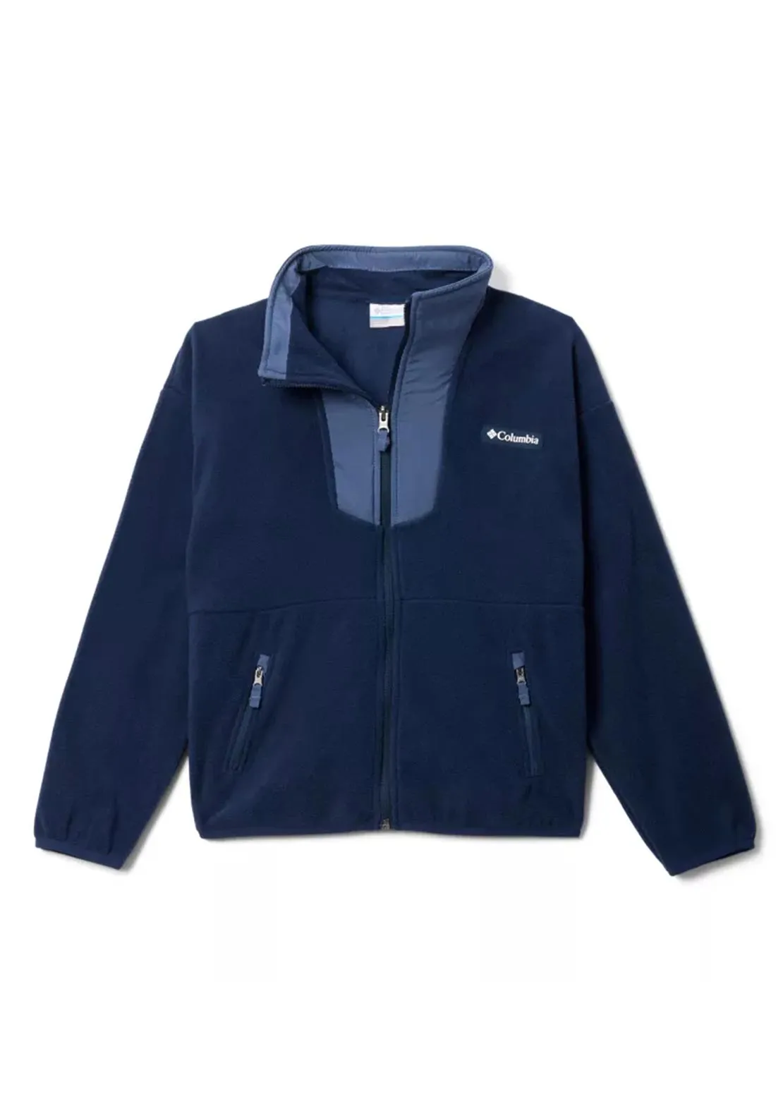 Columbia Kids Sequoia Grove Full Zip Fleece, Navy