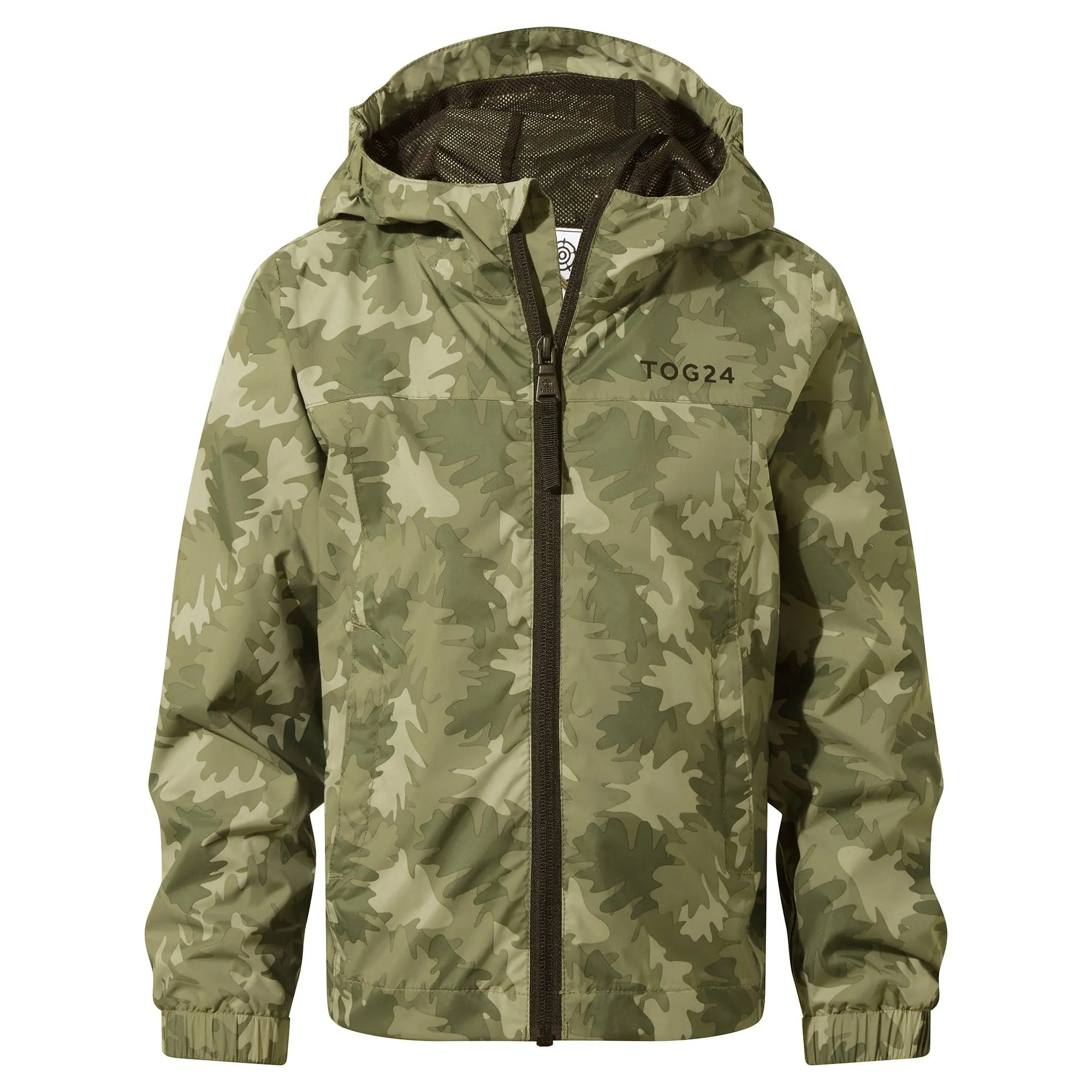 Copley Kids Waterproof Jacket - Camo Leaf Print