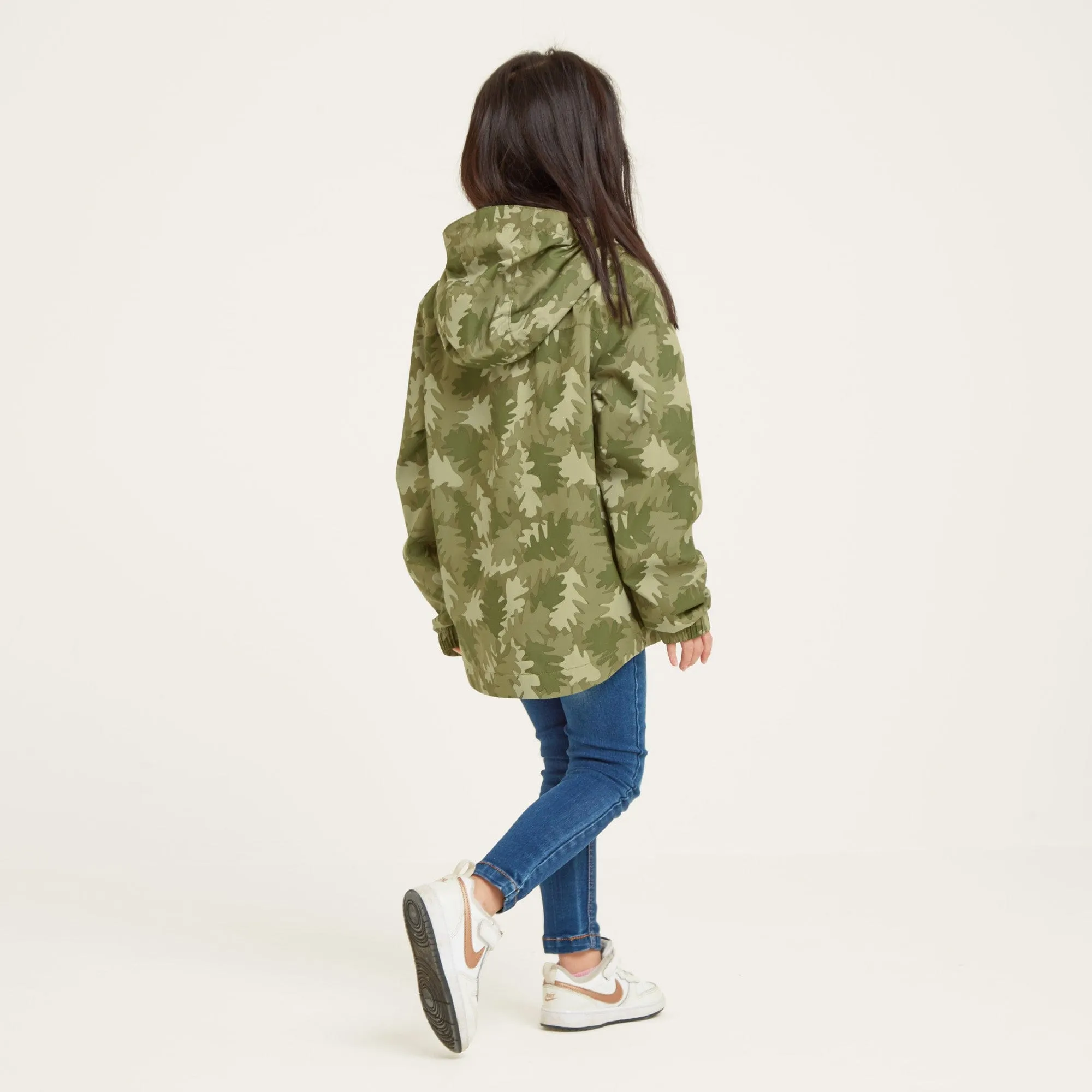 Copley Kids Waterproof Jacket - Camo Leaf Print