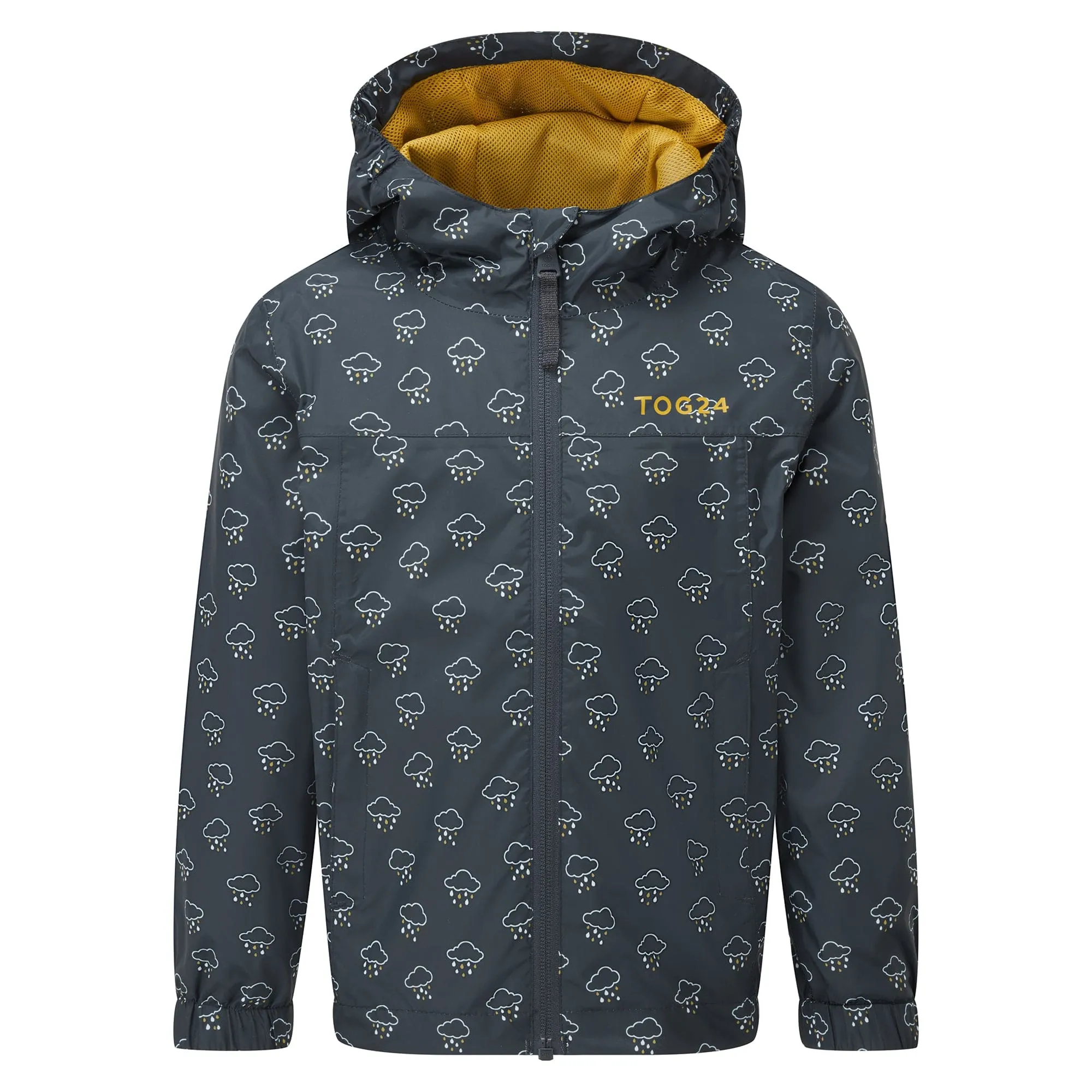 Copley Kids Waterproof Jacket - Dark Indigo Cloud Print