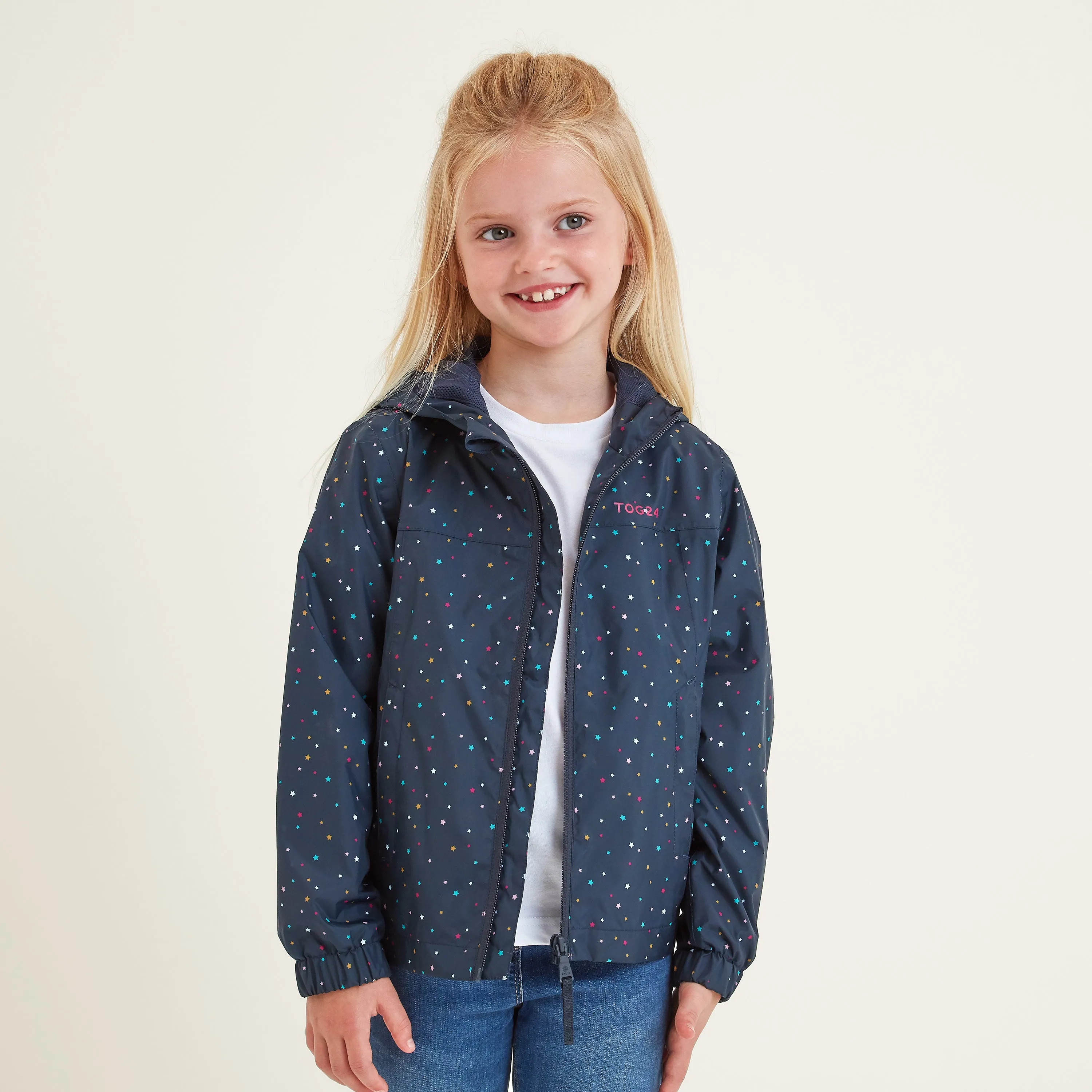 Copley Kids Waterproof Jacket - Dark Indigo Scattered Star