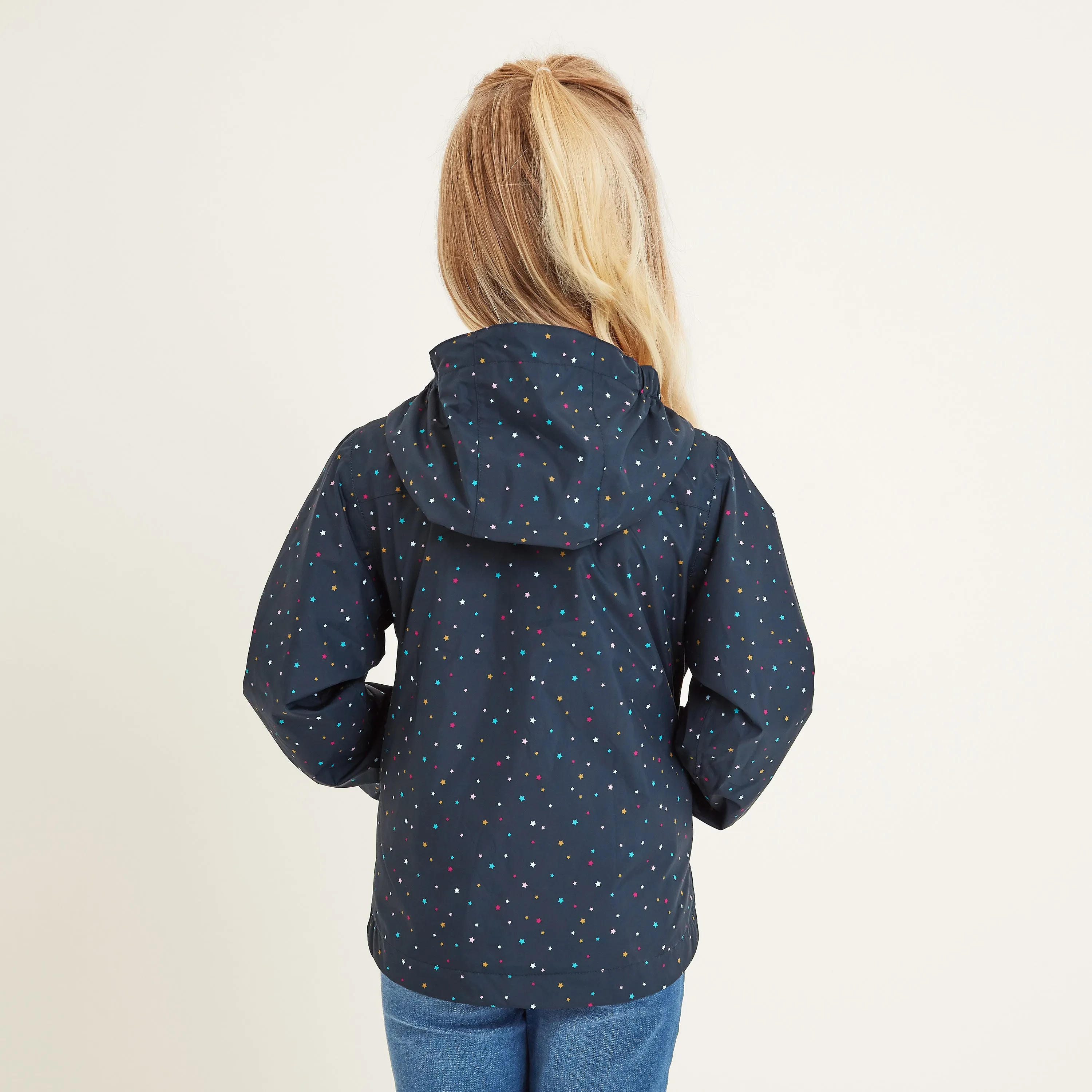 Copley Kids Waterproof Jacket - Dark Indigo Scattered Star