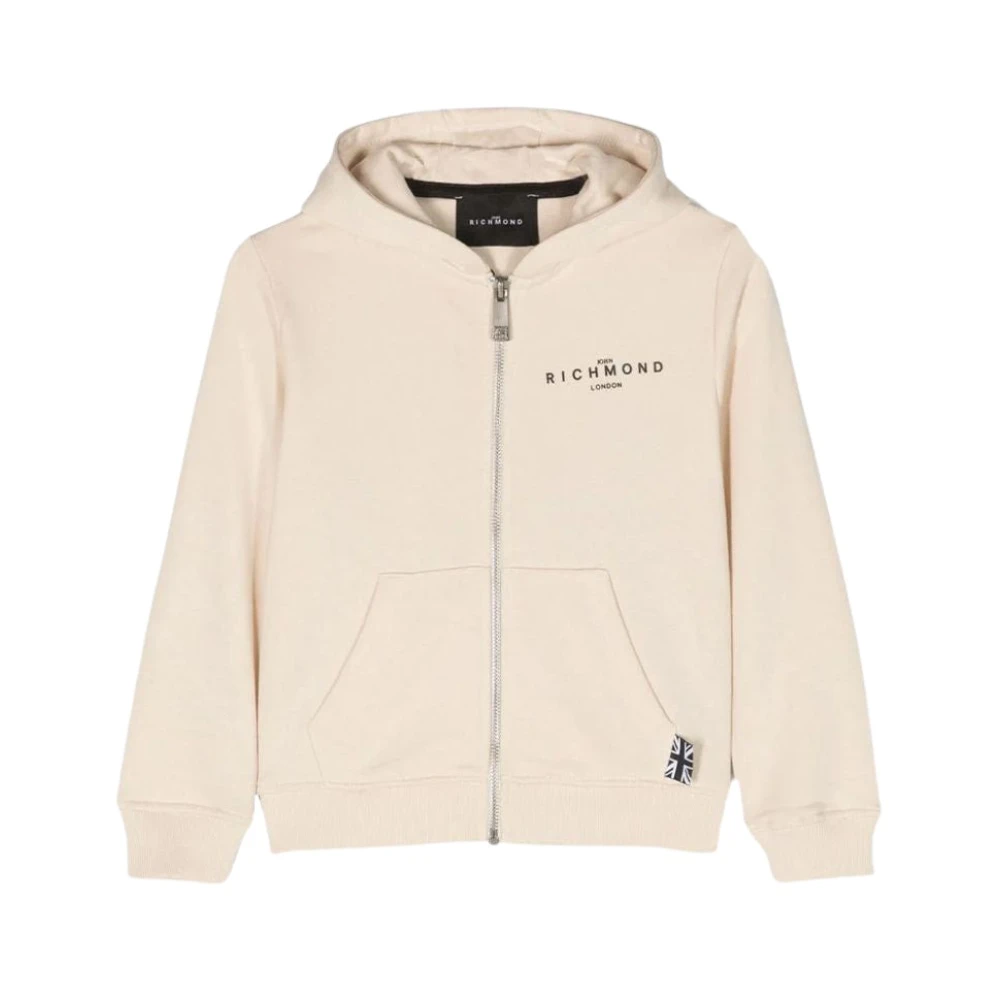 Cotton Hooded Zip Sweatshirt