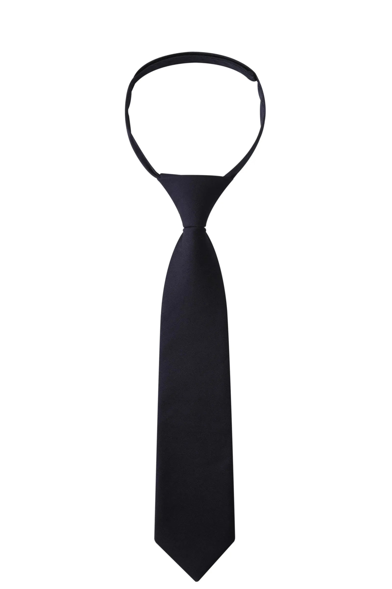 Navy Blue Cotton Kids Necktie