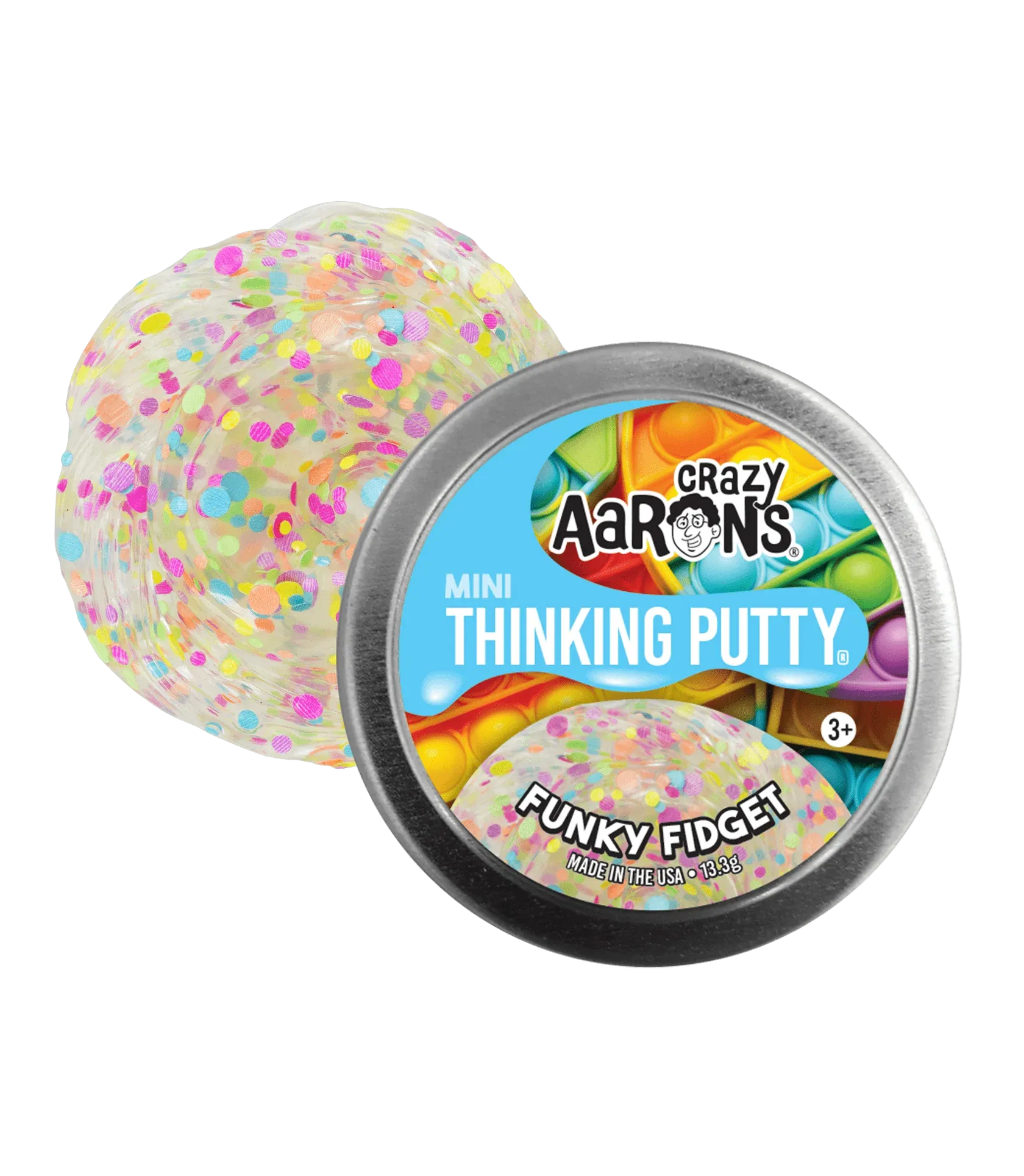 Crazy Aaron's Thinking Putty - Mini Tin 0.47oz (Funky Fidget Option)