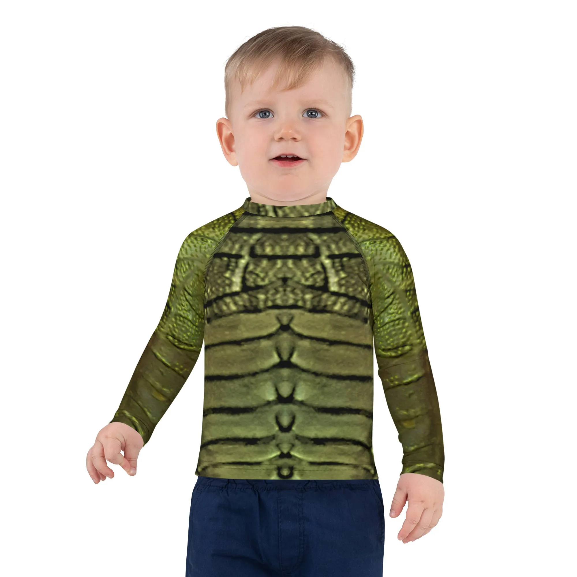 Creature From The Black Lagoon Inspired Kids' Rash Guard