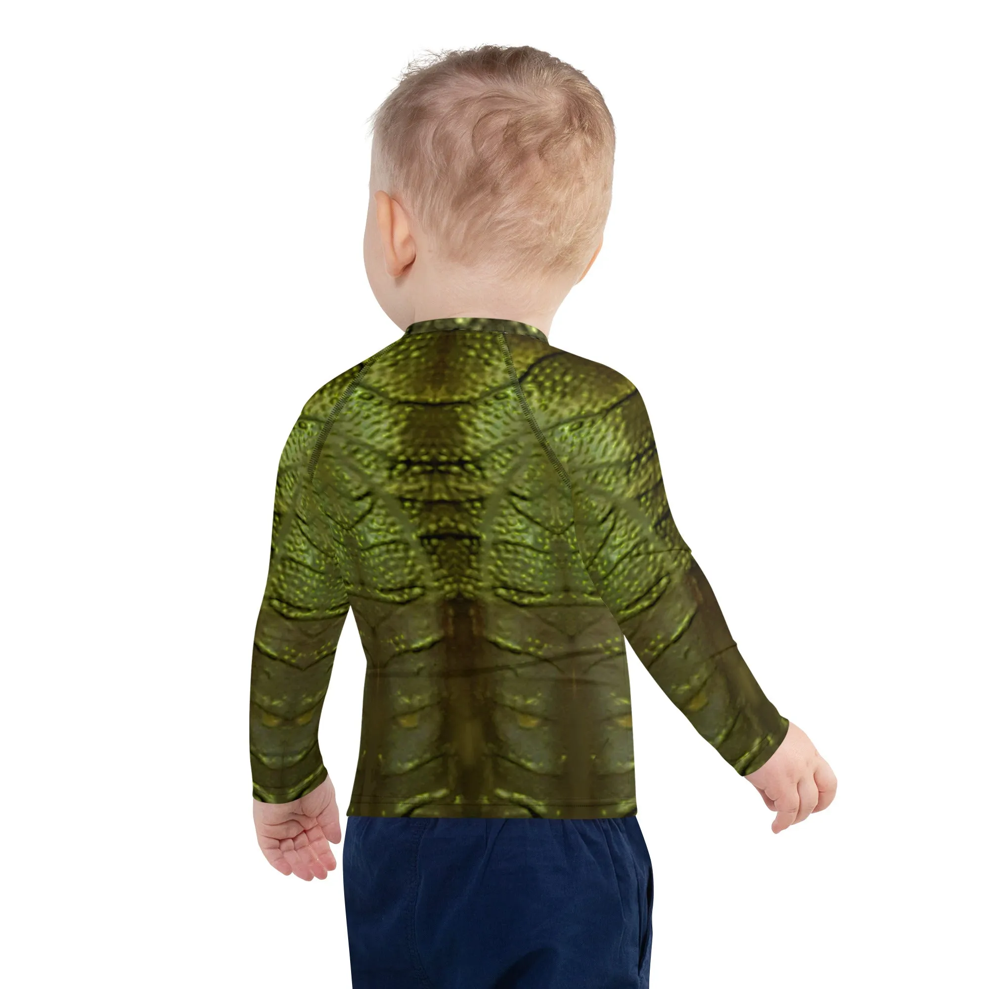 Creature From The Black Lagoon Inspired Kids' Rash Guard