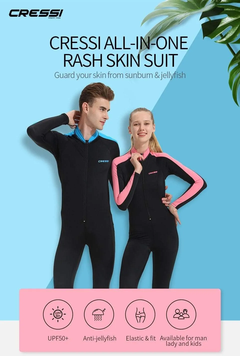 CRESSI Lycra Suit - Men / Women / Kids