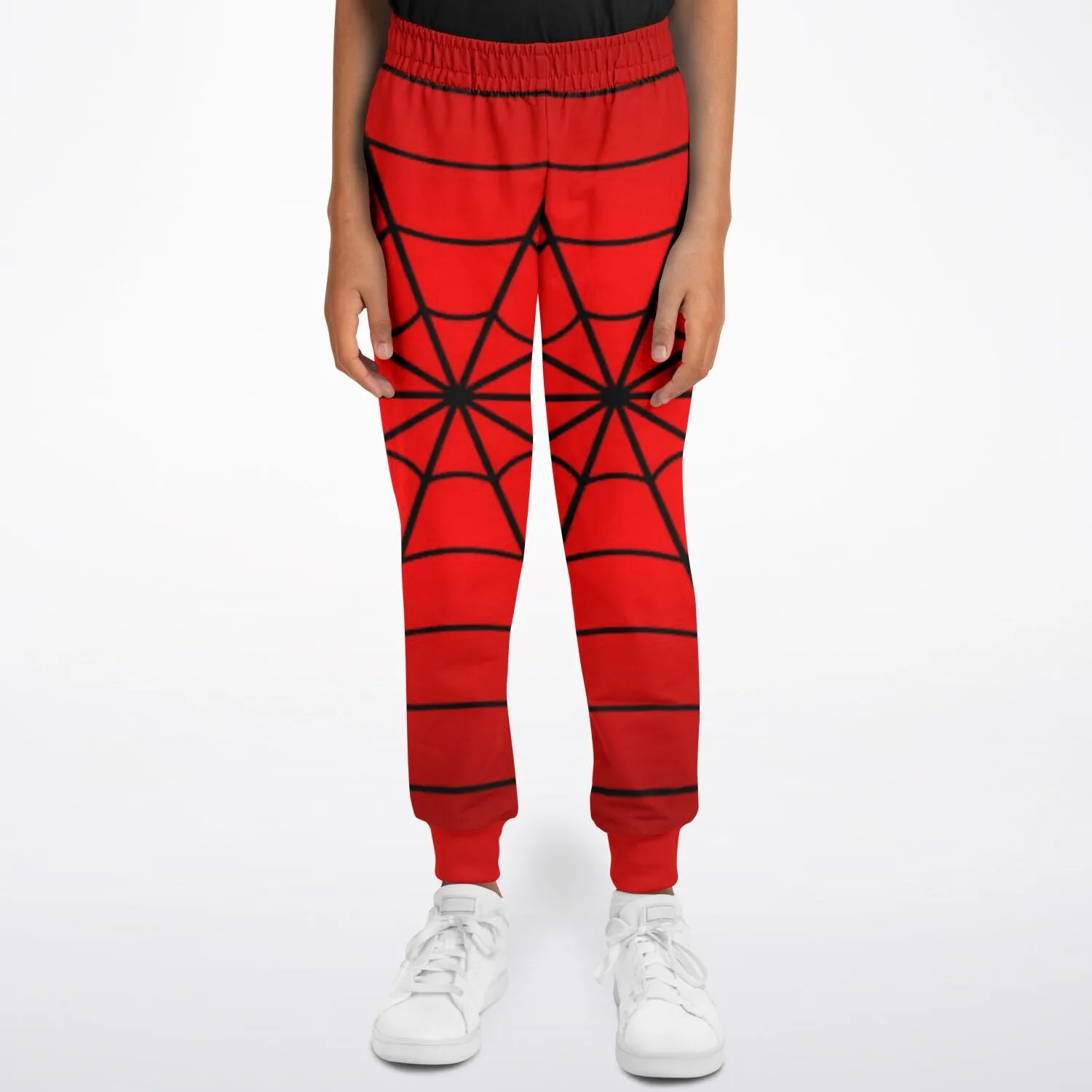 Crimson Spider Web Kids/Youth Jogger