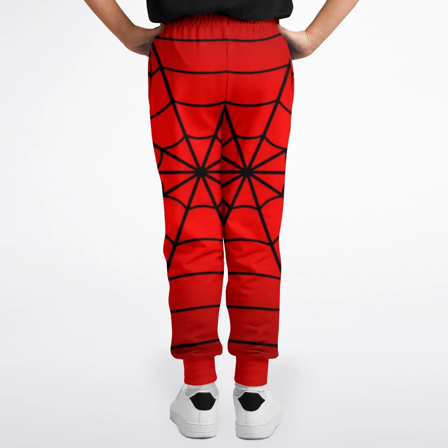 Crimson Spider Web Kids/Youth Jogger