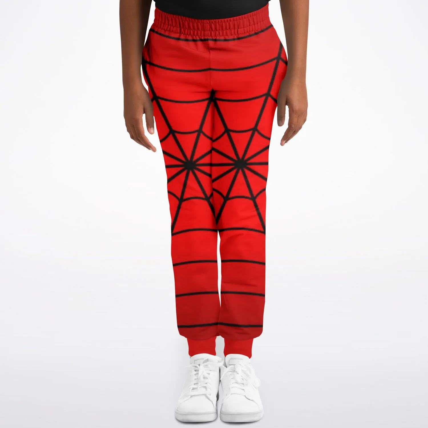 Crimson Spider Web Kids/Youth Jogger