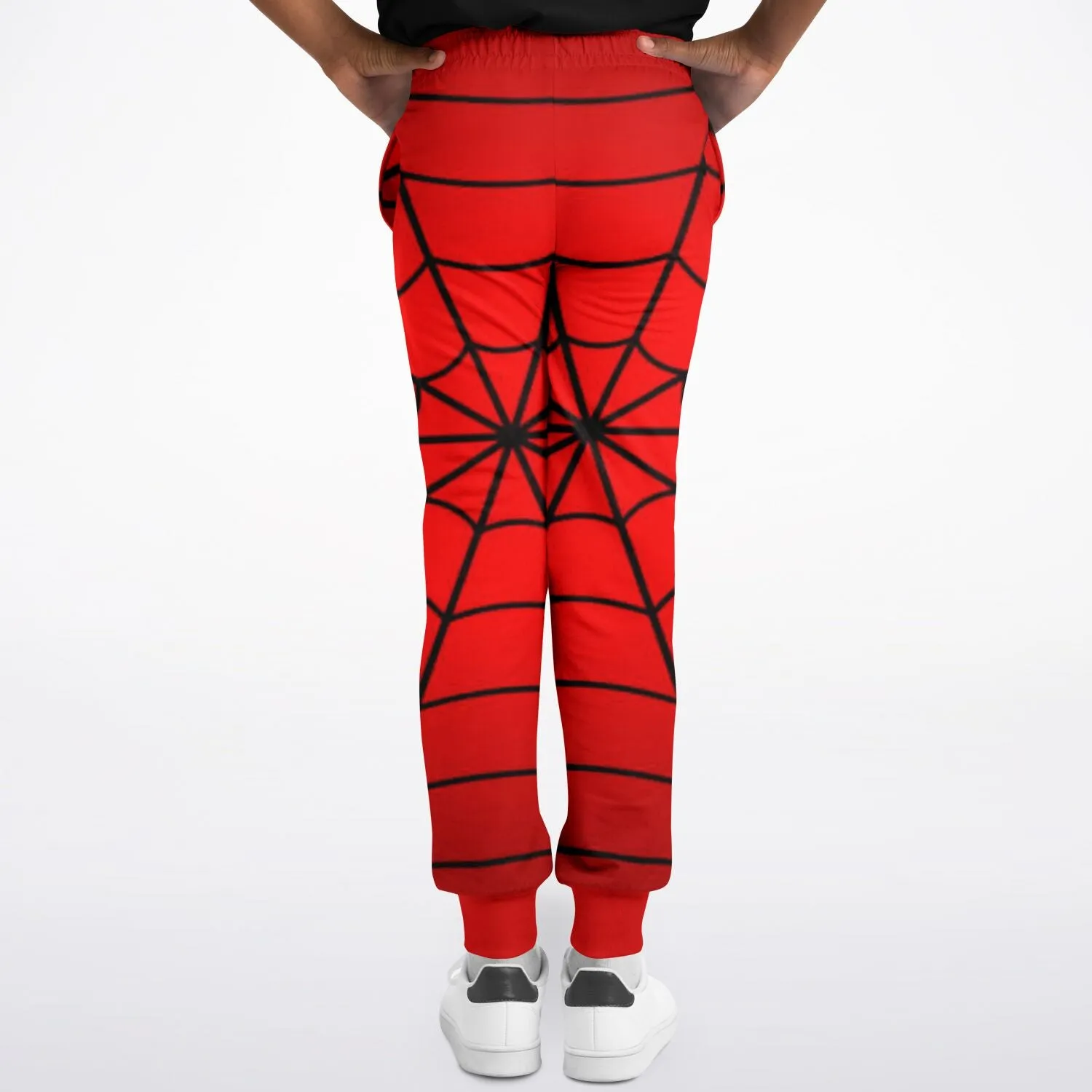 Crimson Spider Web Kids/Youth Jogger