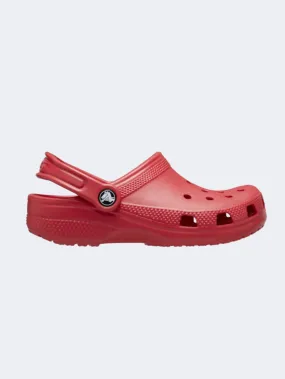 Crocs Classic Clog Kids Lifestyle Slippers Varsity Red