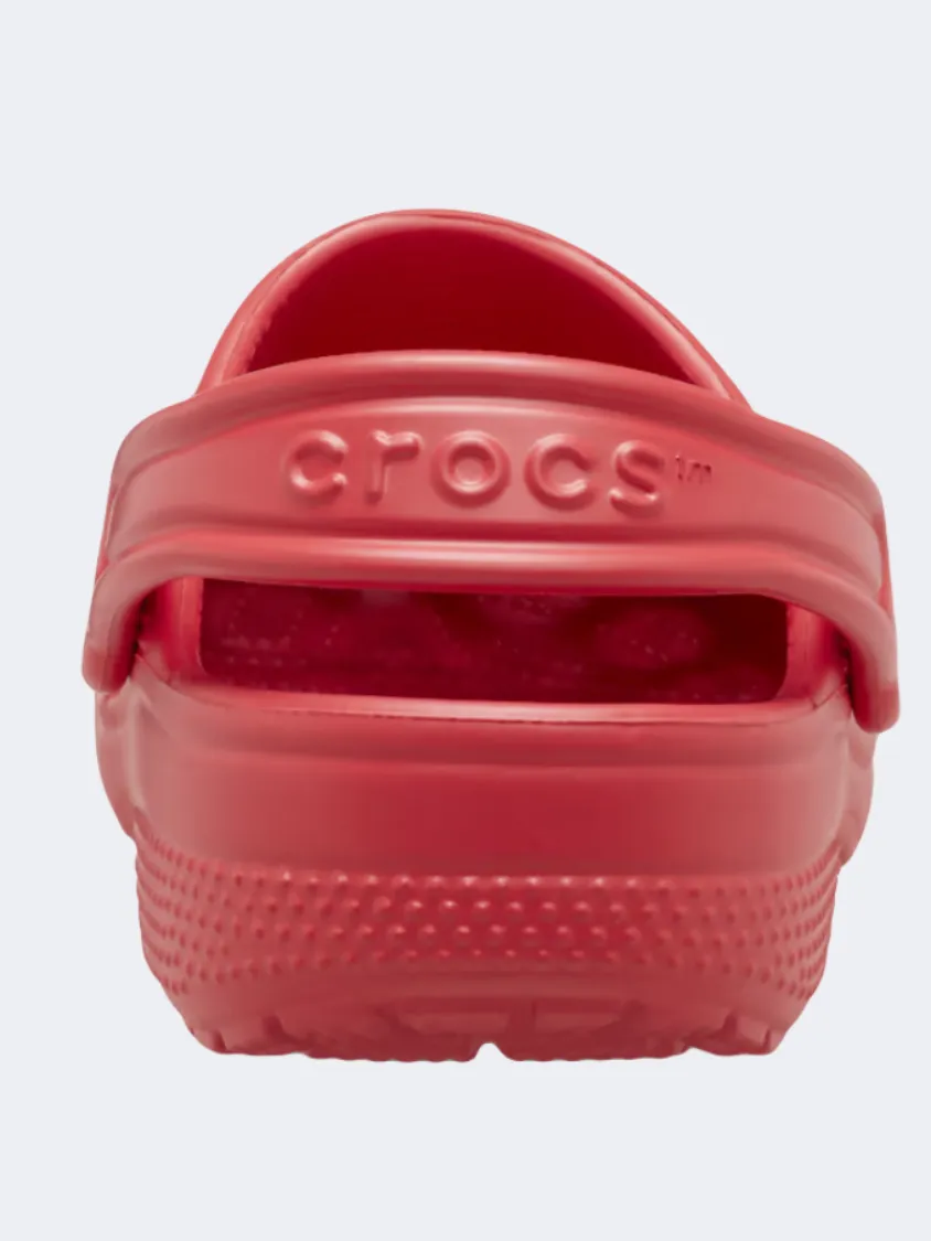 Crocs Classic Clog Kids Lifestyle Slippers Varsity Red