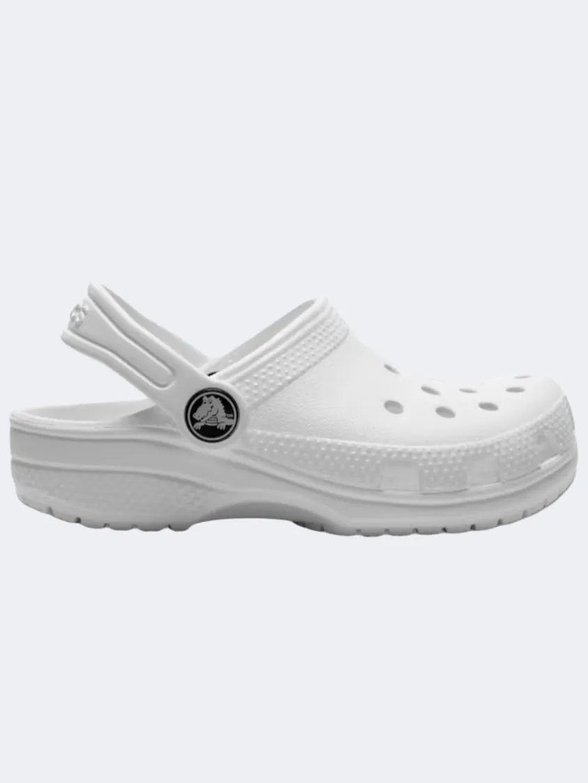 Crocs Classic Clog Kids Lifestyle Slippers White