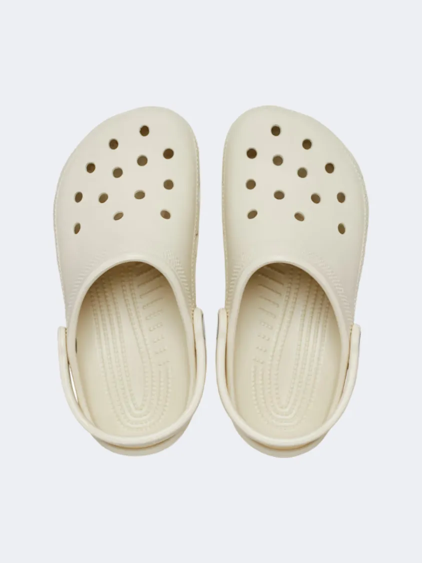 Crocs Classic Clog Kids-Unisex Lifestyle Slippers Bone