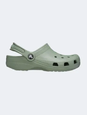 Crocs Classic Clog Kids-Unisex Lifestyle Slippers Moss