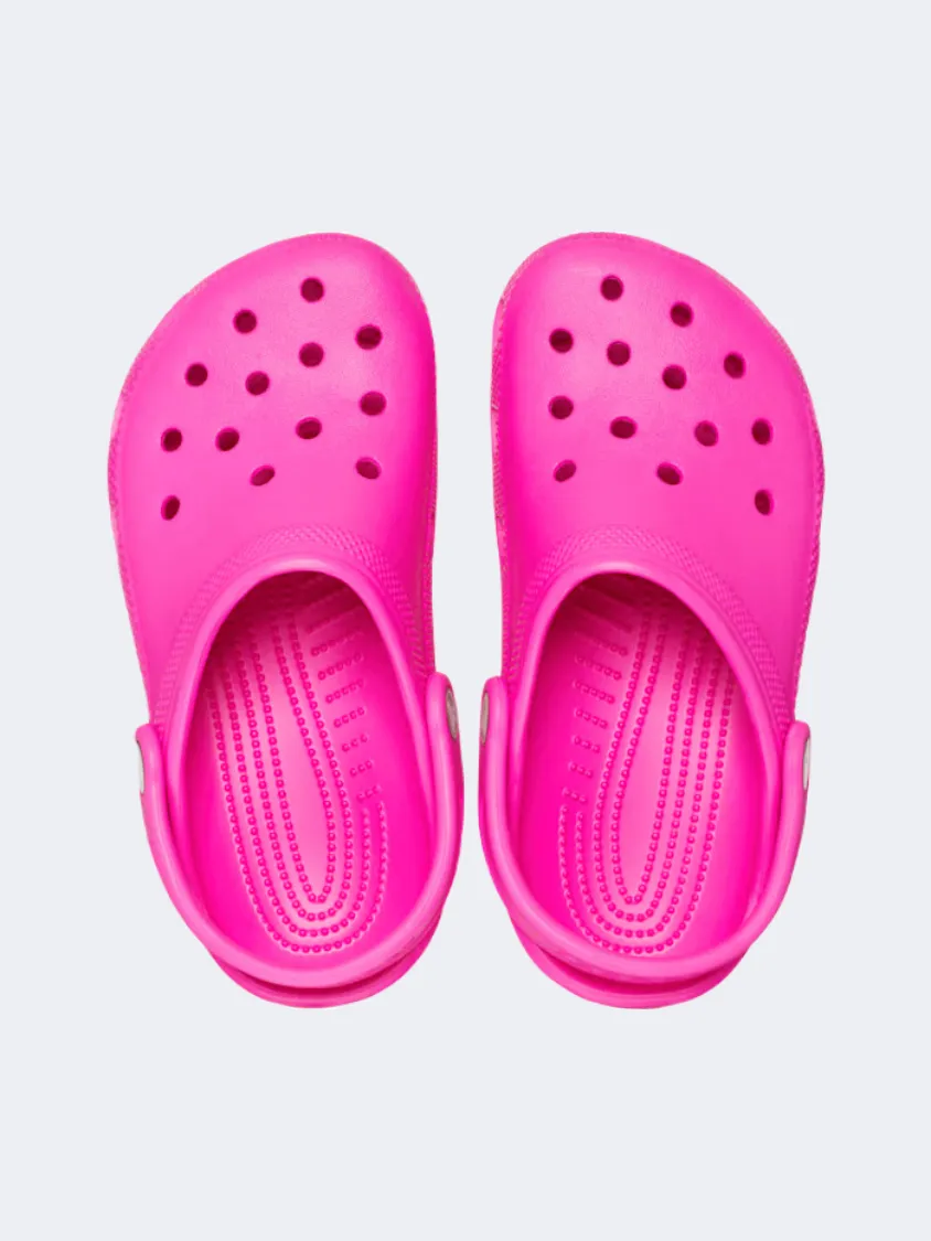 Crocs Classic Clog Kids-Unisex Lifestyle Slippers Pink Crush