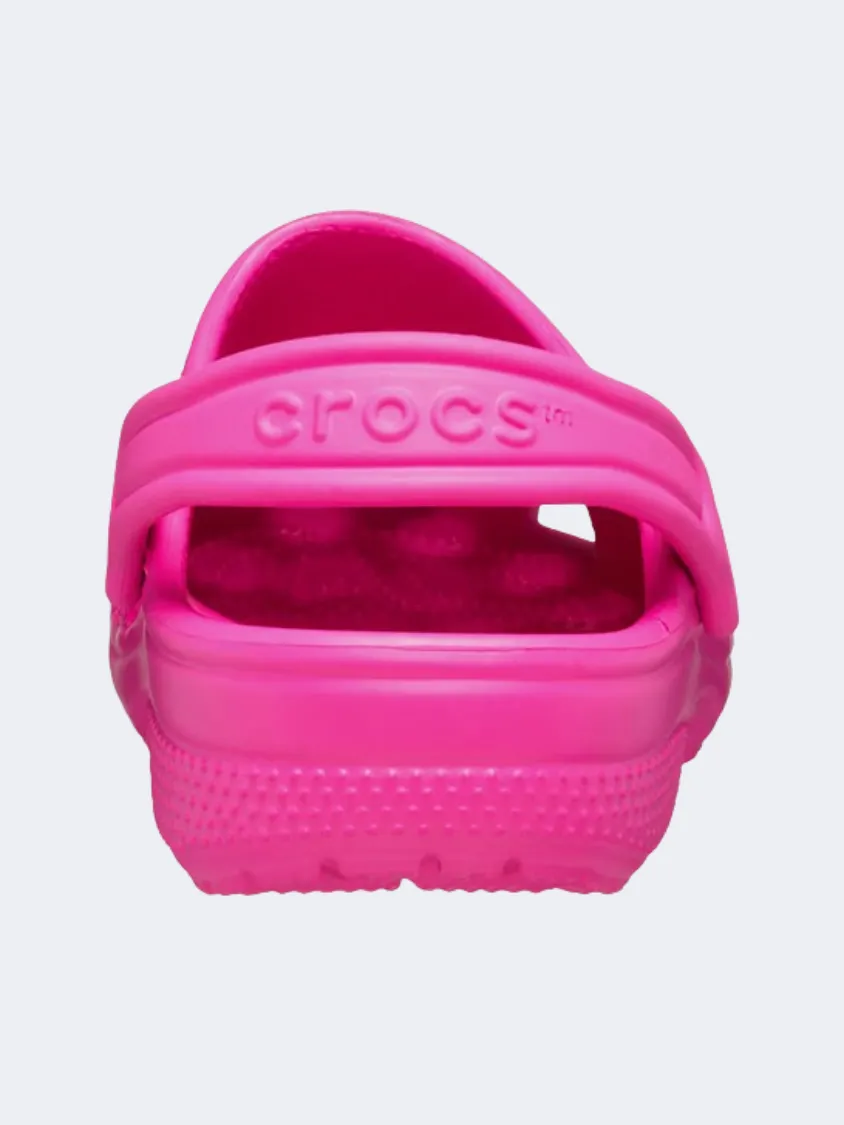 Crocs Classic Clog Kids-Unisex Lifestyle Slippers Pink Crush