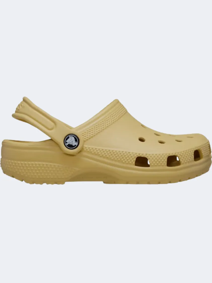 Crocs Classic Clog Kids-Unisex Lifestyle Slippers Wheat