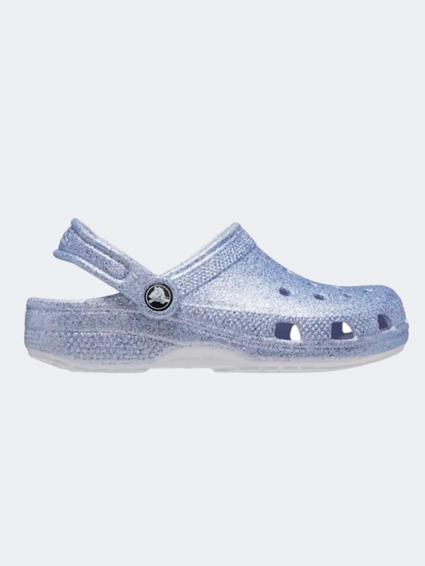 Crocs Classic Glitter Kids Lifestyle Slippers Frosted Glitter