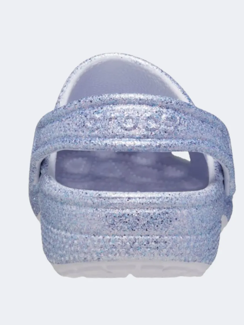 Crocs Classic Glitter Kids Lifestyle Slippers Frosted Glitter