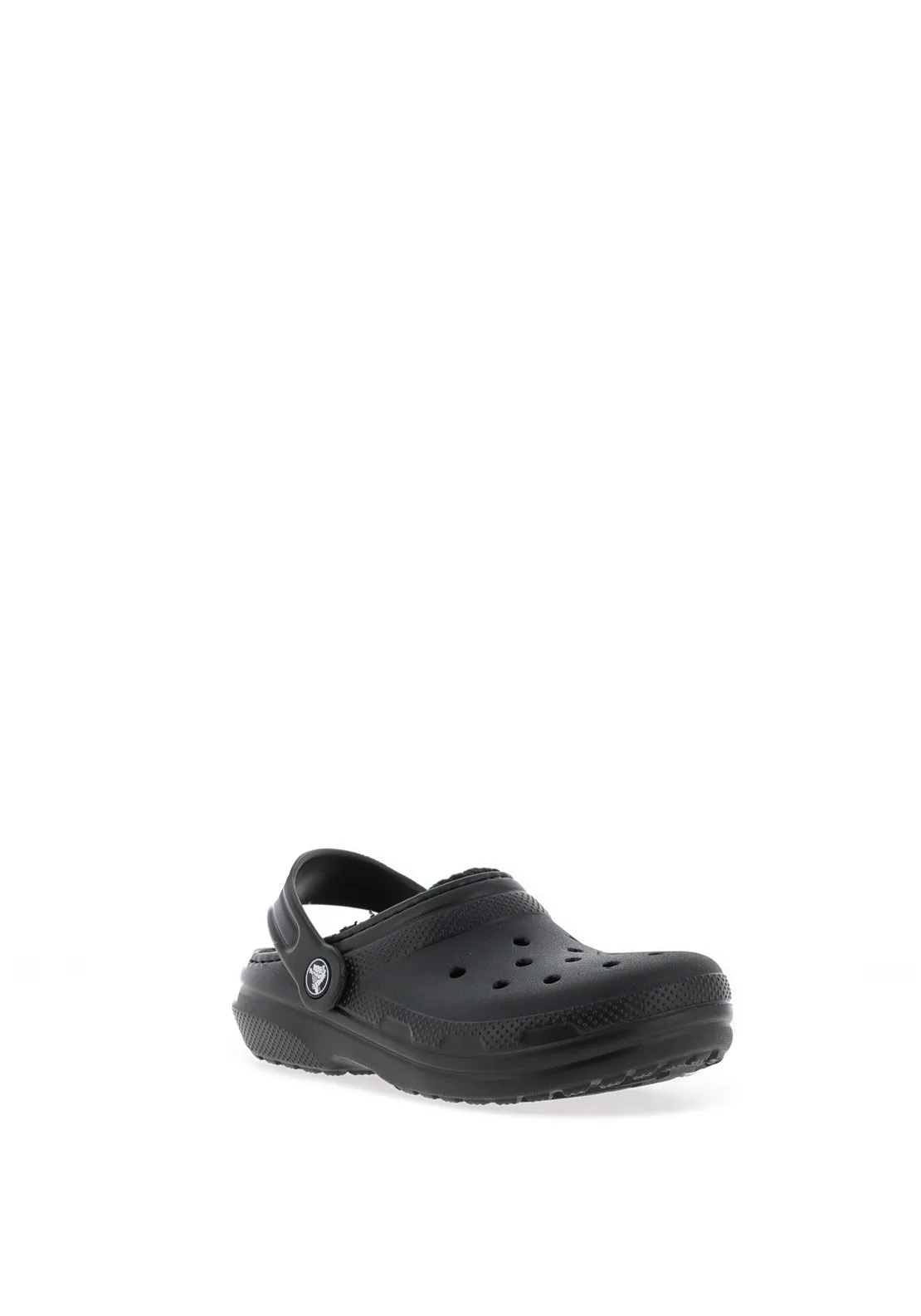 Crocs Kids Classic Lined Clog, Black