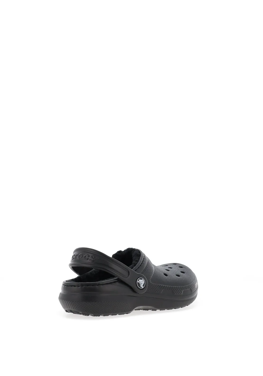 Crocs Kids Classic Lined Clog, Black