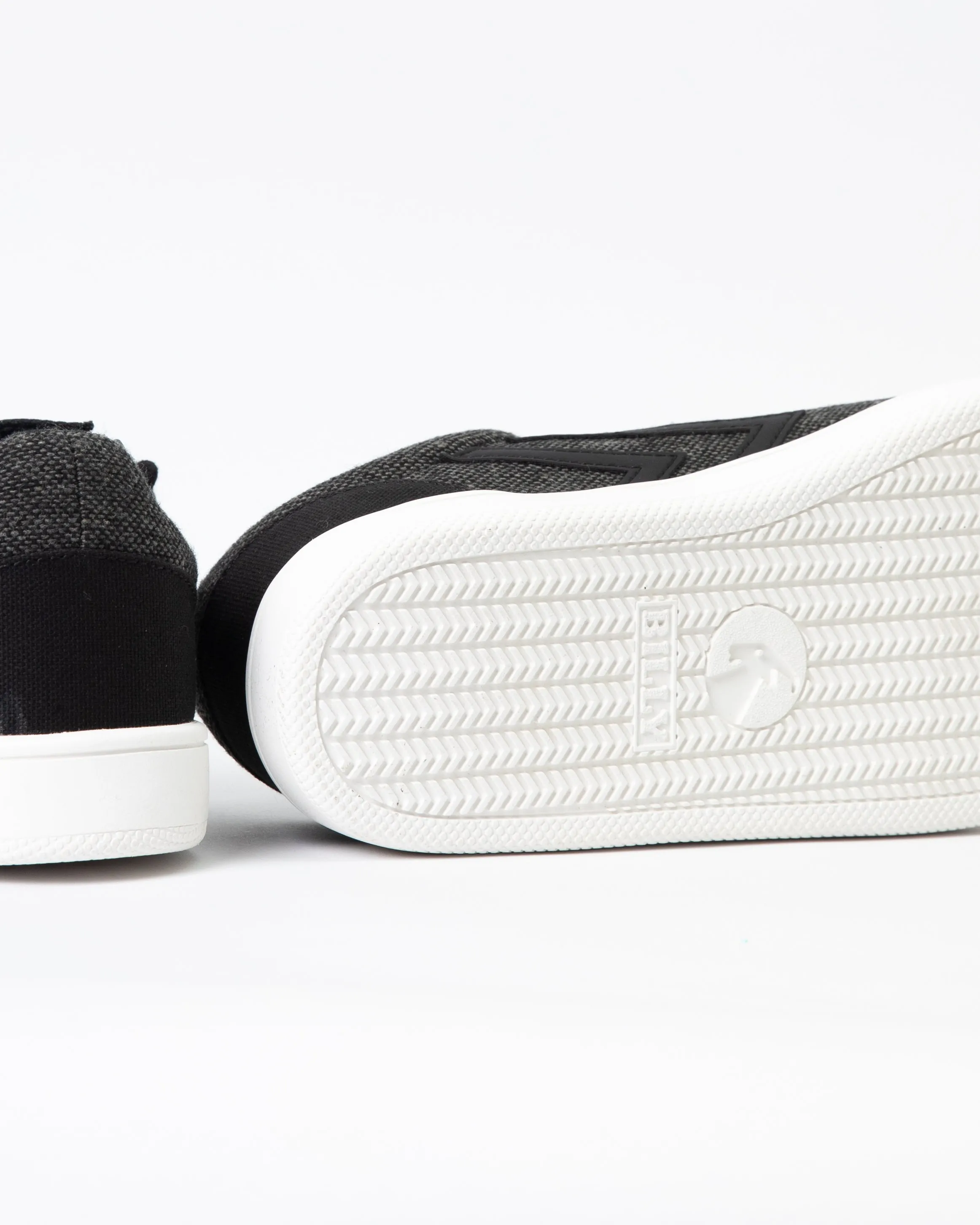 CS Street Low Rise (Kids) - Black/Grey Felt