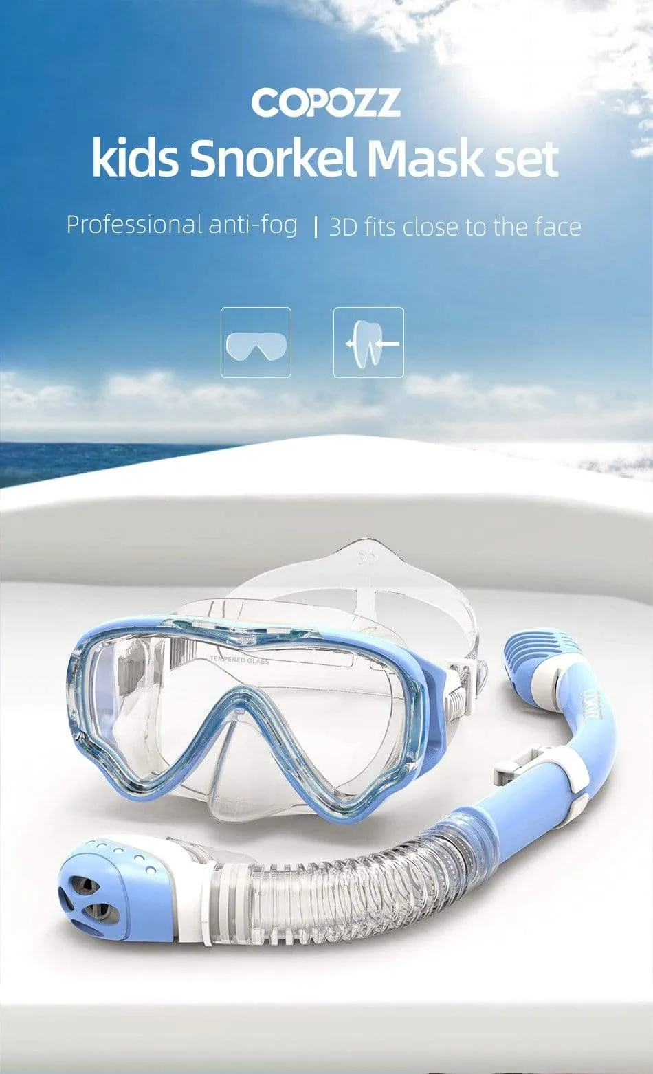 CSG Kids Snorkel Set