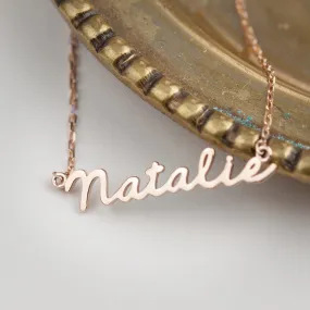 Personalized Children's Name Pendant