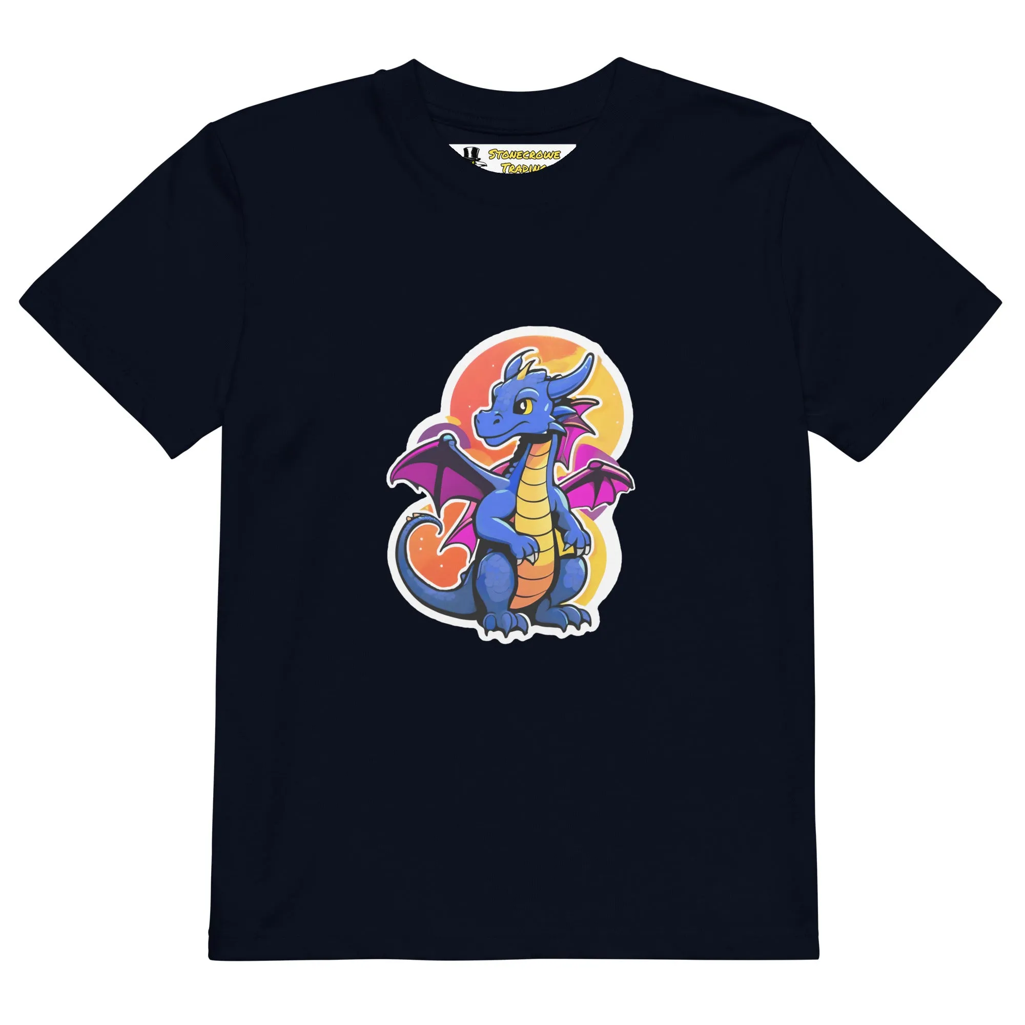 Cute Dragon Organic Cotton Kids' T-shirt