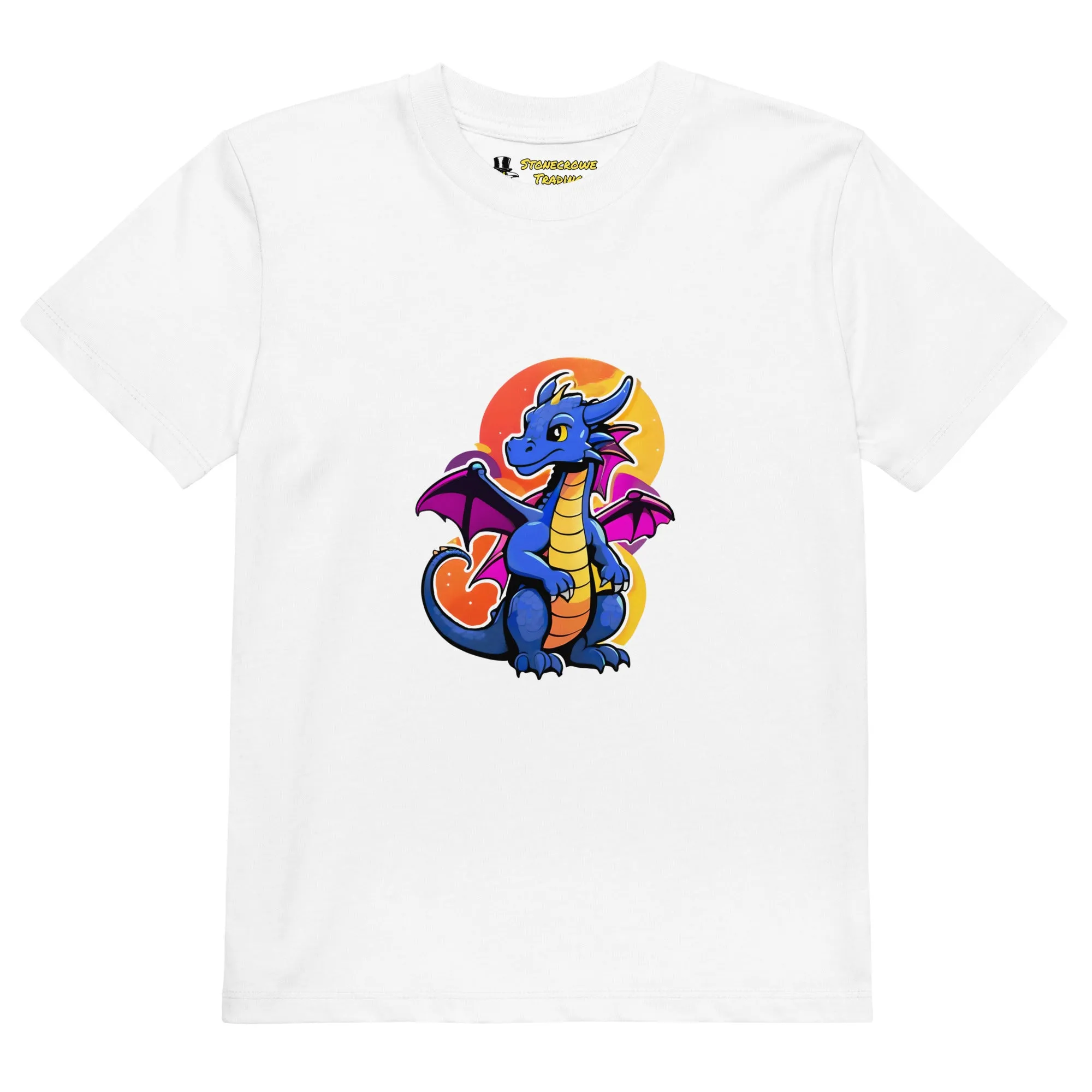 Cute Dragon Organic Cotton Kids' T-shirt