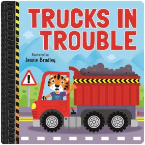 Cute Trucks Board Book for Kids