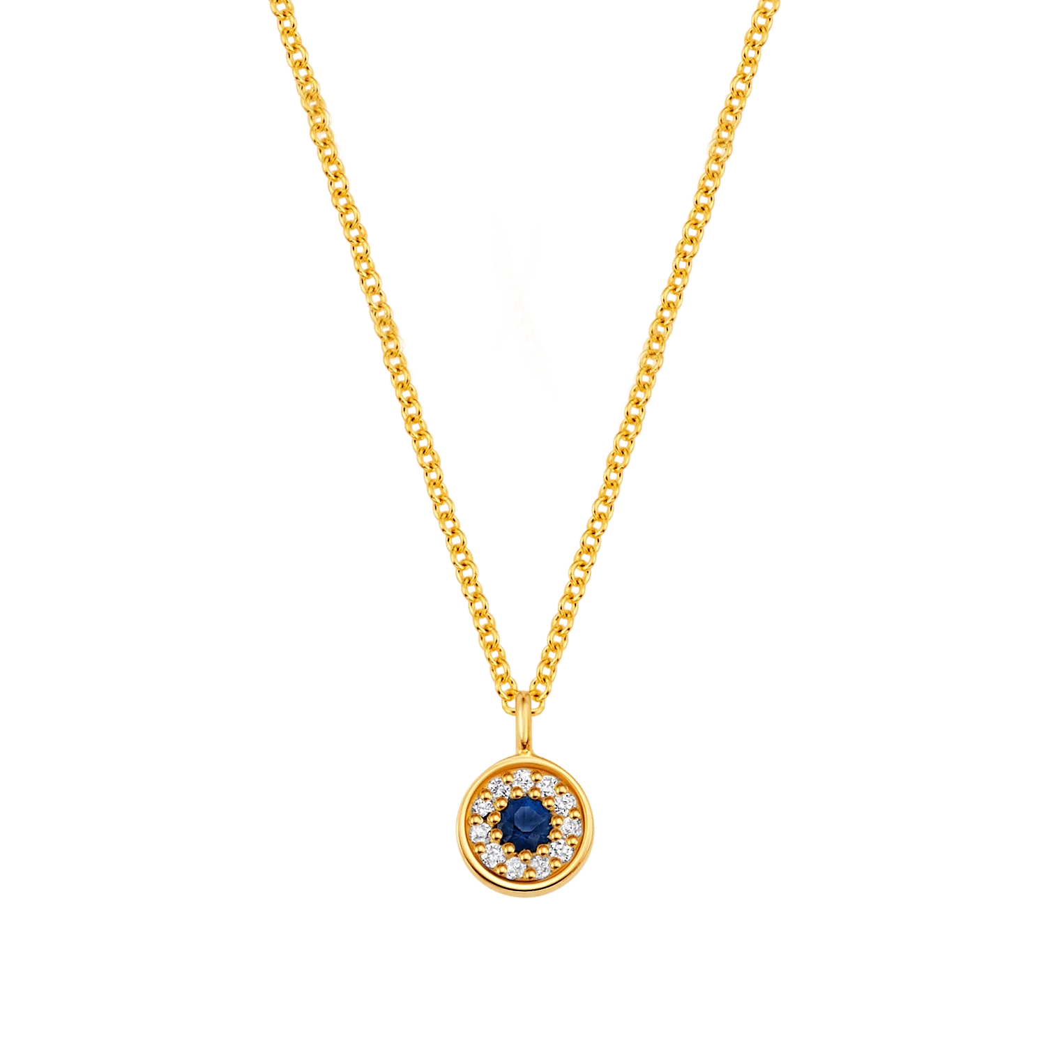 Dainty Evil Eye Necklace for Kids