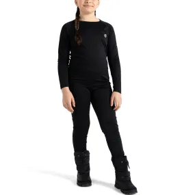 Dare 2b Kids Elate II Long Sleeve Baselayer Set - Black