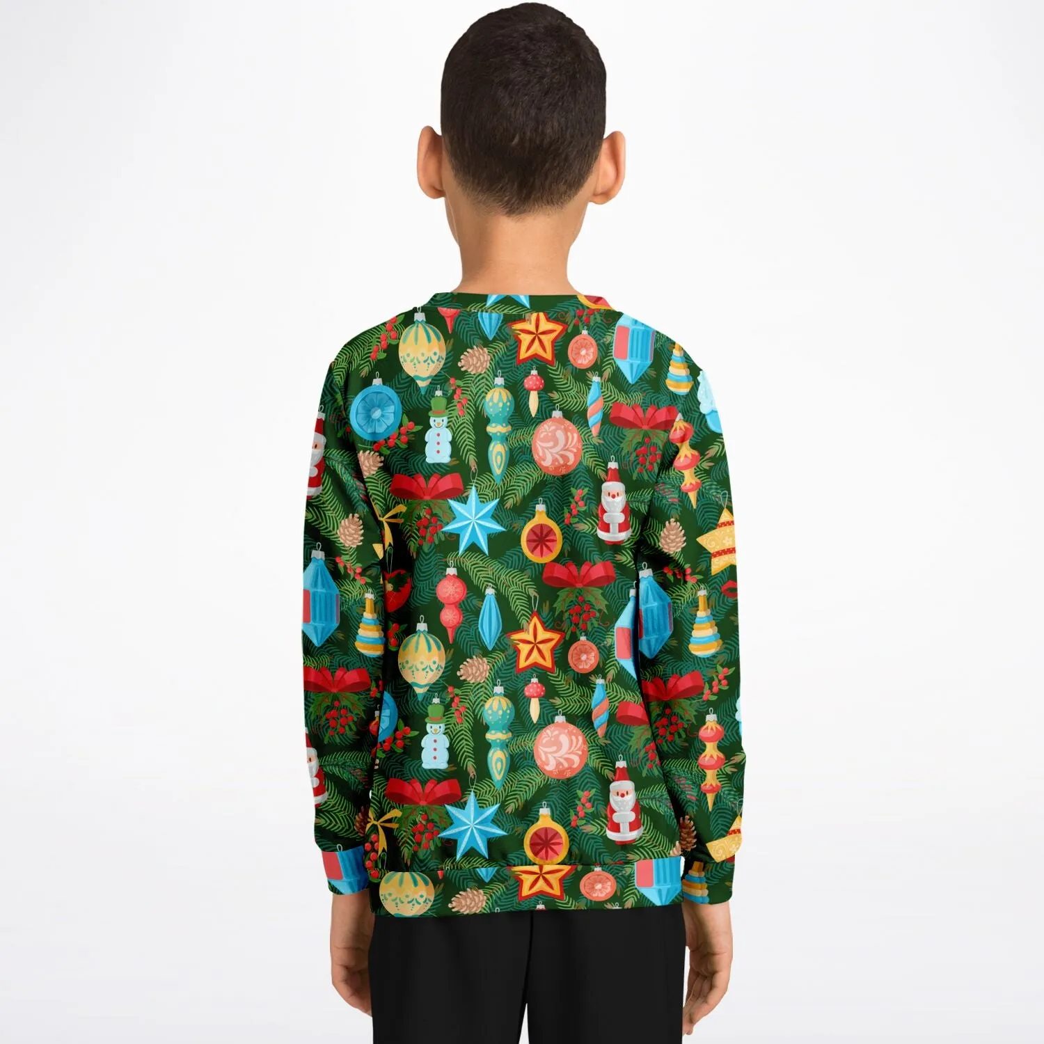 Decorated Tree Kids/Youth Sweatshirt