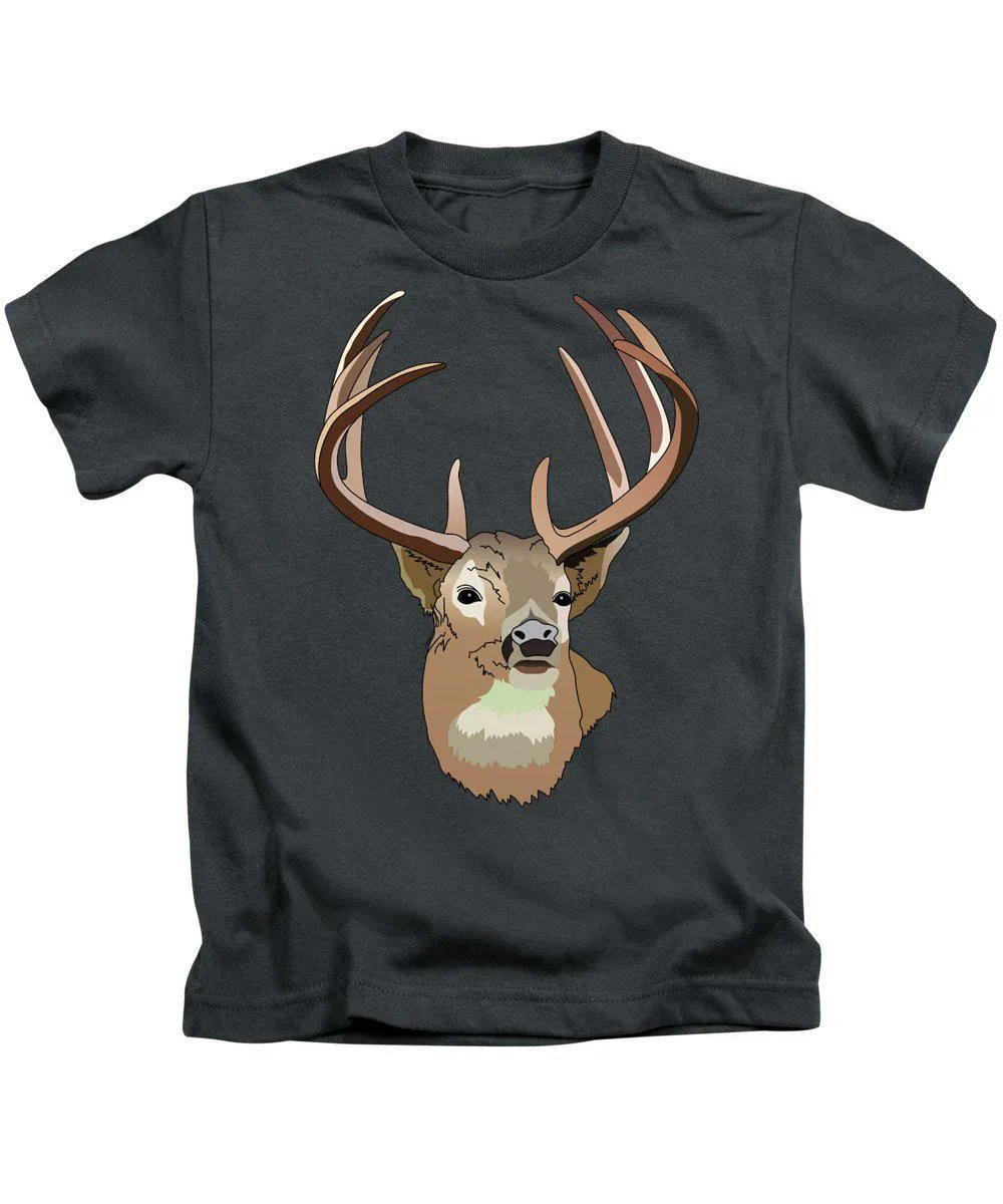 Deer Silhouette - Kids T-Shirt