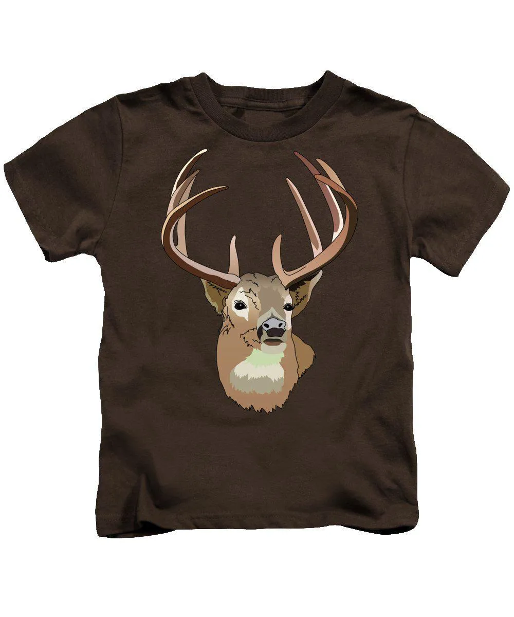 Deer Silhouette - Kids T-Shirt