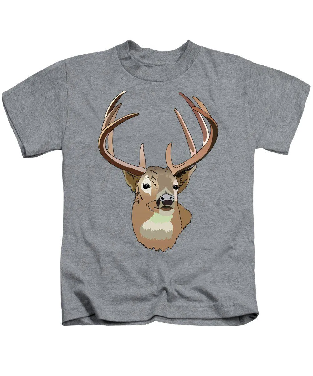 Deer Silhouette - Kids T-Shirt