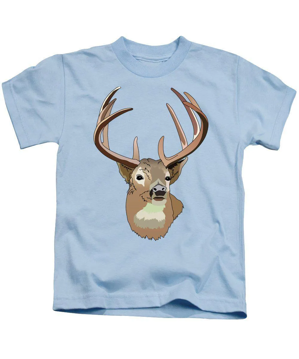 Deer Silhouette - Kids T-Shirt