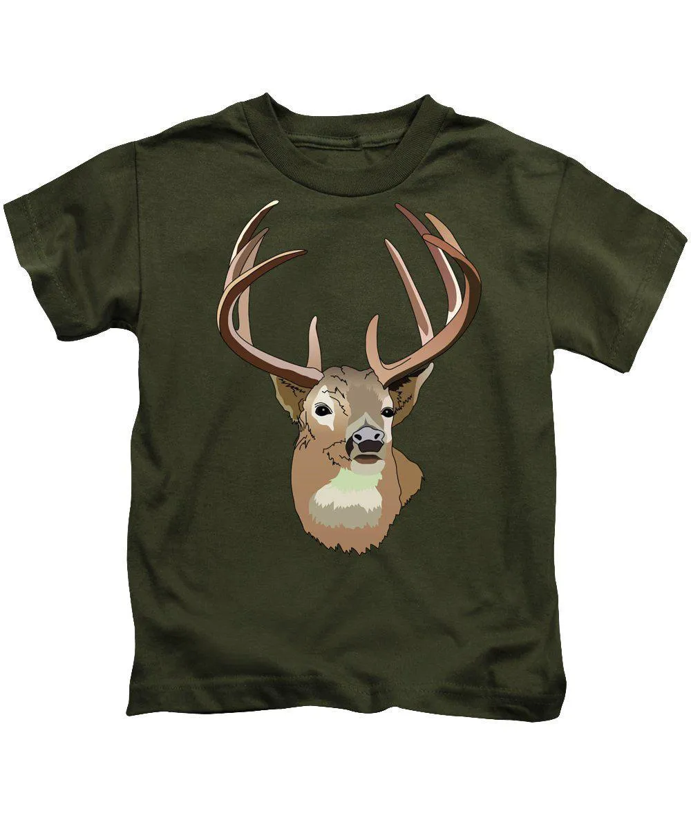 Deer Silhouette - Kids T-Shirt